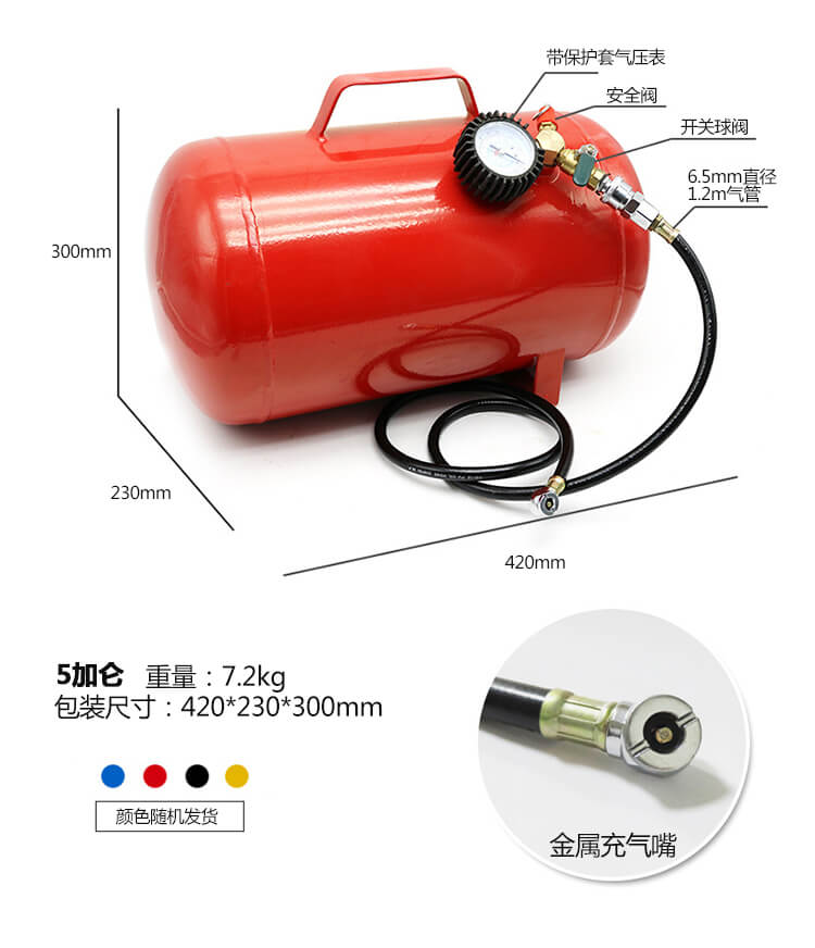 5加侖隨車輪胎爆充
